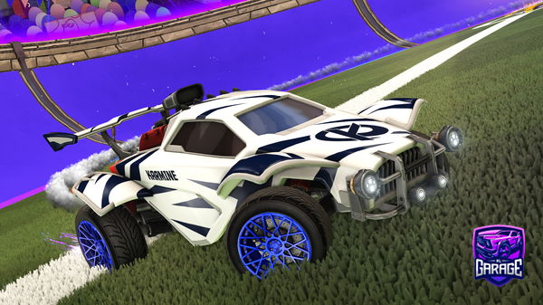 A Rocket League car design from Nxrbz_