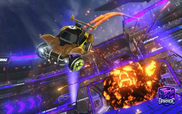A Rocket League car design from Hexaal