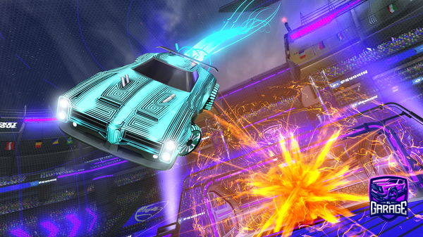 A Rocket League car design from Potatoman247