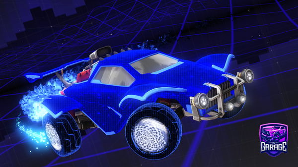 A Rocket League car design from Capybara_RL