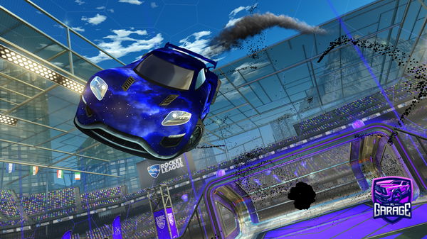 A Rocket League car design from FootlessEmu