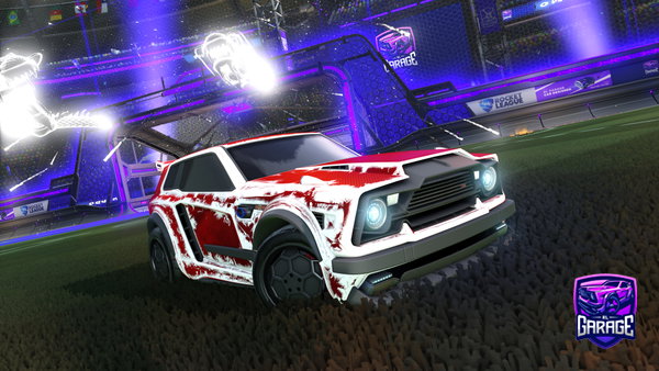 A Rocket League car design from frostymel