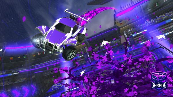 A Rocket League car design from Yalak