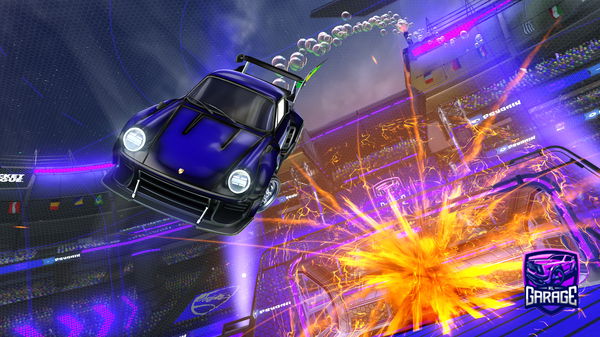 A Rocket League car design from FireNinjaBr