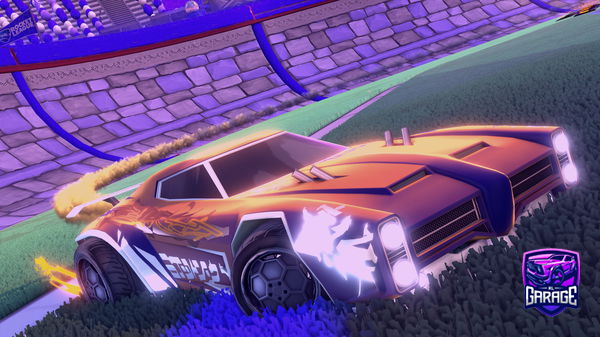 A Rocket League car design from Viran-1104