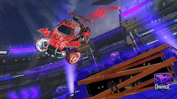 A Rocket League car design from HELL78