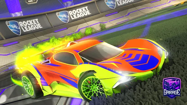 A Rocket League car design from Isiaha