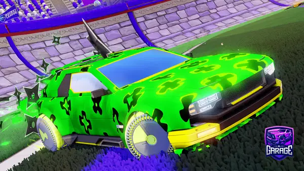 A Rocket League car design from irosario78