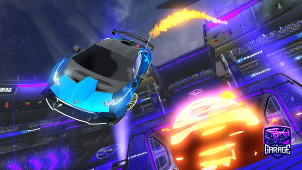 A Rocket League car design from GwaysonFrFr