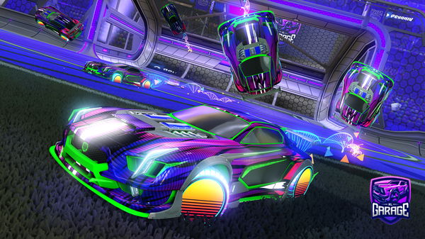 A Rocket League car design from Onslaught5580