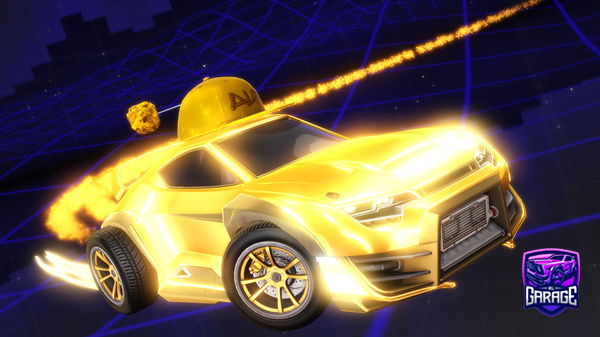 A Rocket League car design from avX_Galaxy