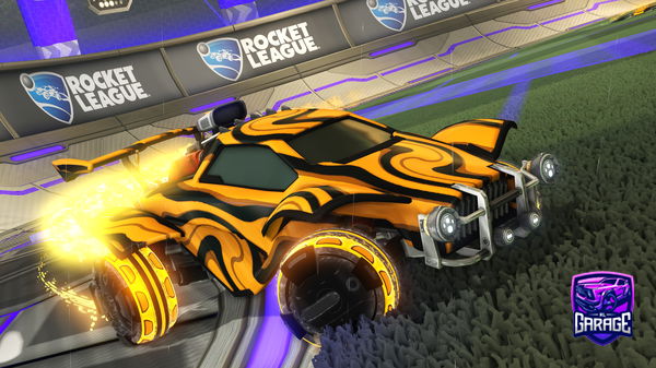 A Rocket League car design from Mixer_Headed