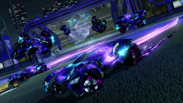 A Rocket League car design from Ghostsword11