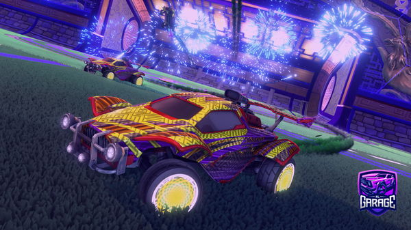 A Rocket League car design from Davymcwh09