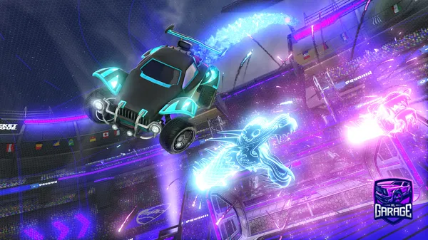 A Rocket League car design from HastyImage