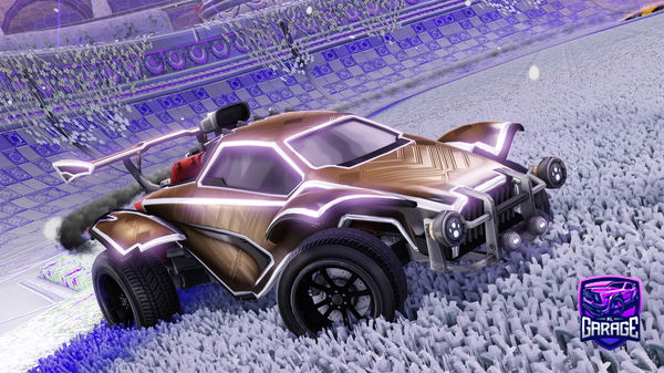 A Rocket League car design from AK0VIIC