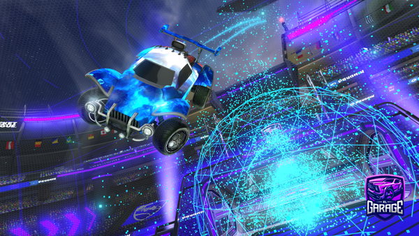 A Rocket League car design from realWhiteWolf9