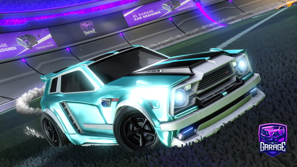 A Rocket League car design from Axieris