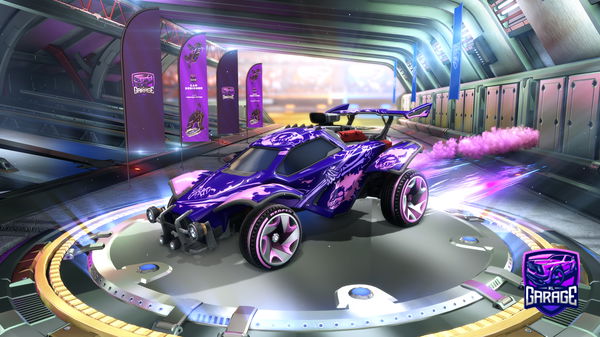 A Rocket League car design from vroofy