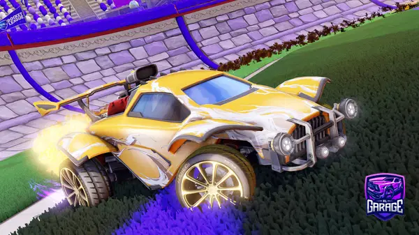 A Rocket League car design from PalmoCo5
