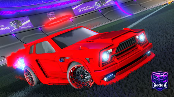 A Rocket League car design from FebiksPolska