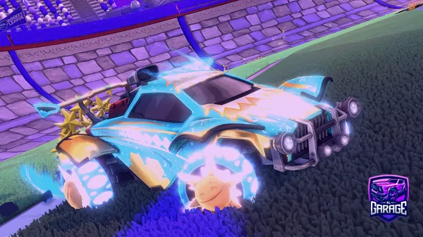 A Rocket League car design from -Goose-