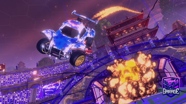 A Rocket League car design from Shigeoo