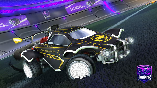 A Rocket League car design from Pedro-21