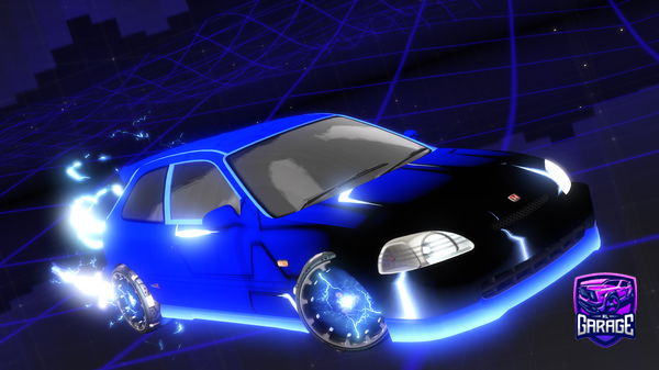 A Rocket League car design from ThePotatoDoge