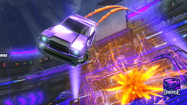 A Rocket League car design from iLovex1m5238
