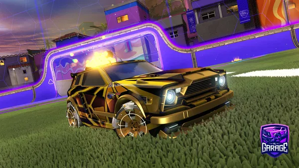 A Rocket League car design from VITTDAKO