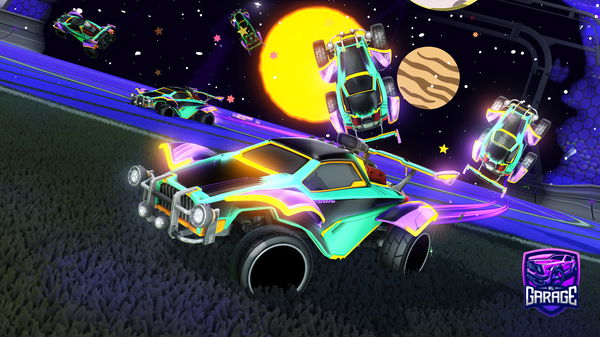 A Rocket League car design from LeadoffCannon12