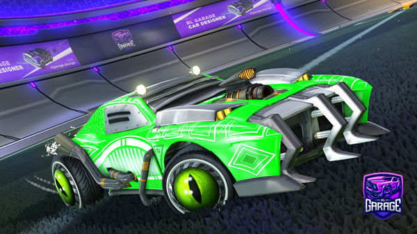 A Rocket League car design from Lexa_S78