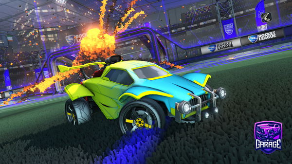 A Rocket League car design from DRABJACKLE6678