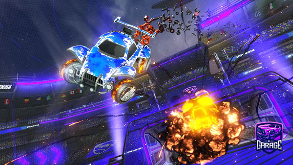 A Rocket League car design from LateGibbon2232