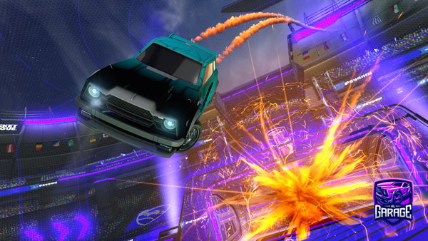 A Rocket League car design from letice721