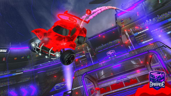 A Rocket League car design from Fire_storm4004