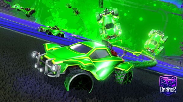 A Rocket League car design from ov3rkill