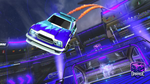 A Rocket League car design from Sellvagen