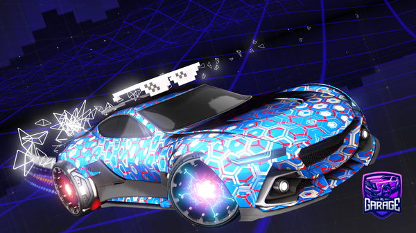 A Rocket League car design from DragonsoPL