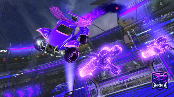 A Rocket League car design from Speedy_Saber