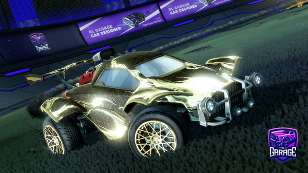 A Rocket League car design from Apood_CMC