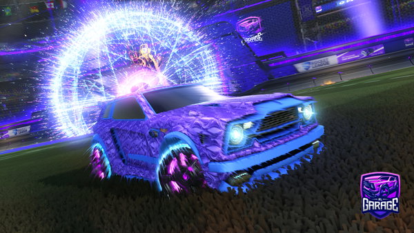 A Rocket League car design from XioXbox
