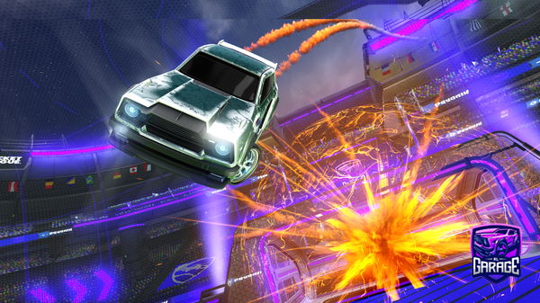 A Rocket League car design from Swoleboii89