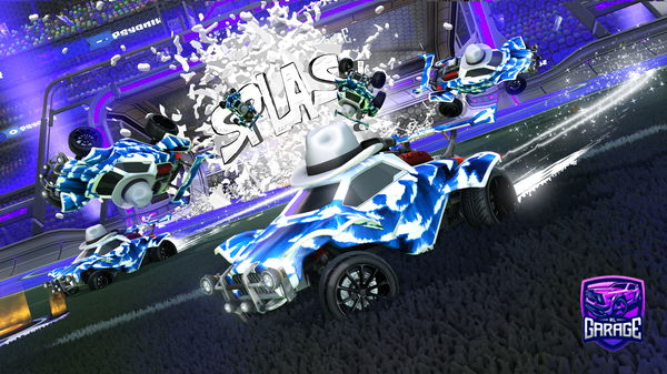 A Rocket League car design from Jcompo