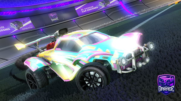 A Rocket League car design from bigBodyc2r