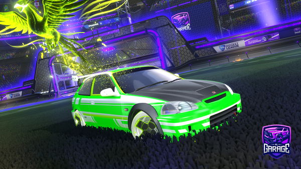 A Rocket League car design from Groovygecko6308