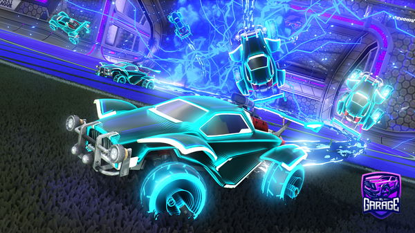 A Rocket League car design from TekaGaming