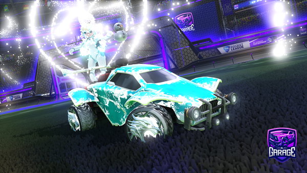 A Rocket League car design from Atroya