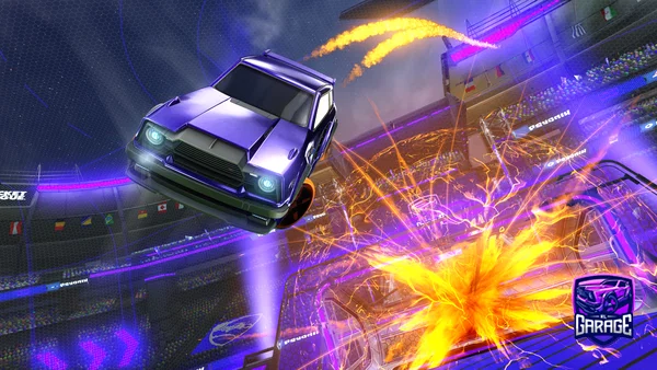 A Rocket League car design from FRKI